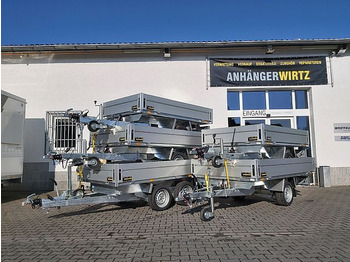  Wm Meyer - HLNK 1523/141 1500kg Metallboden Aluwände - Tipper trailer