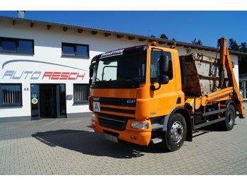 Skip loader truck DAF CF75.360 Absetzkipper 12000KG Euro 5: picture 1