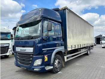 Curtainsider truck DAF CF 370 Spacecab Euro 6: picture 1