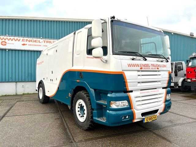 Box truck DAF CF 85.360 SLEEPERCAB 4x2 DAKAR EDUCATION TRUCK (ZF16 MANUAL GEARBOX / DOUBLE BRAKE/CLUTCH PEDALS / 3 SEATS / AIRCONDITIONING / E: picture 3