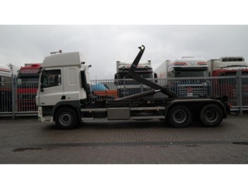 Container transporter/ Swap body truck DAF CF 85.410 6X2 HOOKARM CONTAINER TRANSPORT MANUAL GEARBOX: picture 1