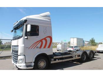 Container transporter/ Swap body truck DAF FAS XF480Z 6x2 Euro 6: picture 1
