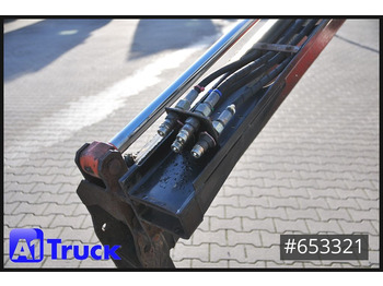 Dropside/ Flatbed truck, Crane truck DAF XF 440, Baustoff, Terex 145.2: picture 2