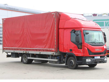 Curtainsider truck Iveco EUROCARGO 75-190, EURO 6, SIDE-WALLS: picture 2