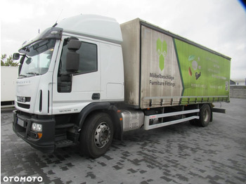 Curtainsider truck Iveco EuroCargo 180E32: picture 1