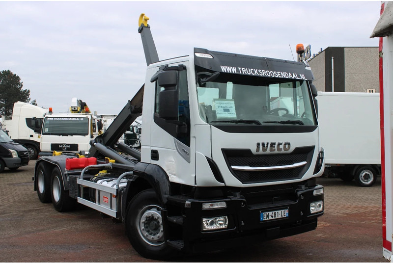 Hook lift truck Iveco Stralis 460 + 6X2 + 20T + EURO 6 + 12 x IN STOCK: picture 3