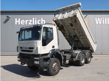 Tipper Iveco Trakker AD 260 T41W *MEILLER*6x6*Manuell*AHK: picture 1
