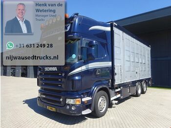 Livestock truck Scania R500 V8 6X2 Retarder + Manual