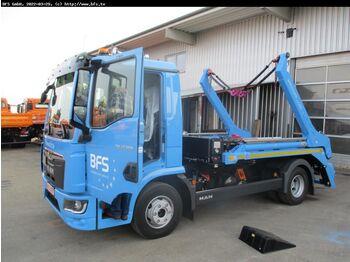 Skip loader truck MAN TGL (TG3) 12.250 4x2 BL CH 12T Meiller: picture 2