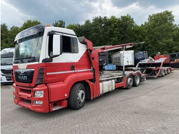 Autotransporter truck MAN TGS 23.480 6X2 EURO 6 + RETARDER - ROLFO TRUCKTR: picture 1