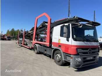Autotransporter truck MERCEDES-BENZ MERCEDES-BENZ LOHR Actros 1844 EURO5 + EUROLOHR 1.53 Actros 1844 EURO5 + EUROLOHR 1.53 EUROLOHR 153: picture 1