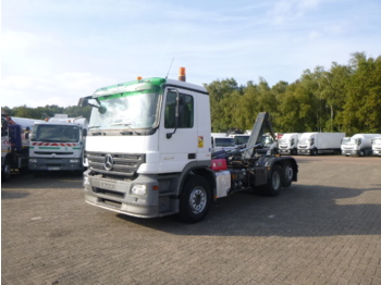 Hook lift truck, Crane truck Mercedes Actros 2544 6x2 container hook 14 t: picture 1