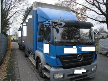Curtainsider truck Mercedes-Benz 1833 Plane Jumbozug + TüV 08/2021+Nutzlast 22to1: picture 1