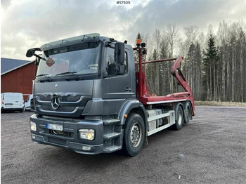 Skip loader truck MERCEDES-BENZ