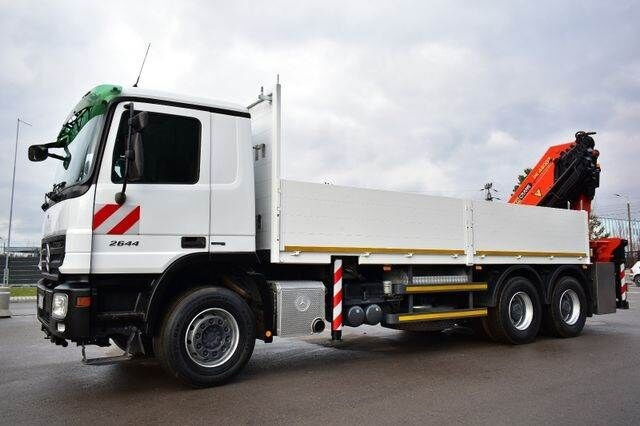 Dropside/ Flatbed truck, Crane truck Mercedes-Benz ACTROS: picture 11
