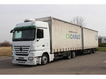 Curtainsider truck Mercedes-Benz ACTROS 2541 L/NR 6X2 TOP !!: picture 1