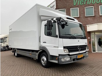 Box truck Mercedes-Benz ATEGO 816L ISO KOFFER MIT LADEBORDWAND, TOP ZUSTAND HOLLAND TRUCK!!!!: picture 1