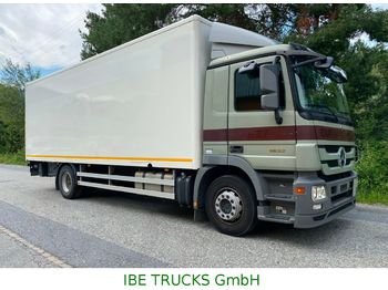 Box truck Mercedes-Benz Actros 1832 4x2, E5, 8.10m Koffer, Ladebordwand: picture 1