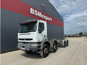 Cab chassis truck RENAULT Kerax 420