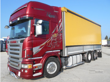 Curtainsider truck SCANIA R 620