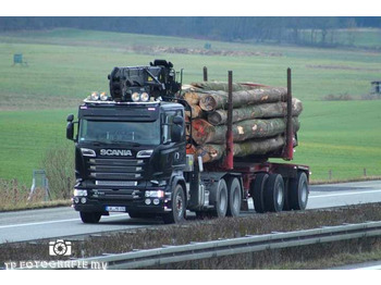 Log truck SCANIA R 730