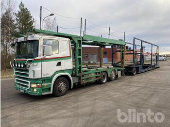 Autotransporter truck Scania: picture 1