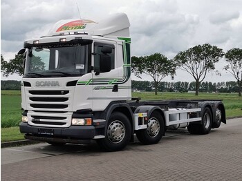 Container transporter/ Swap body truck Scania G410 8x2*6 pto 157tkm: picture 1