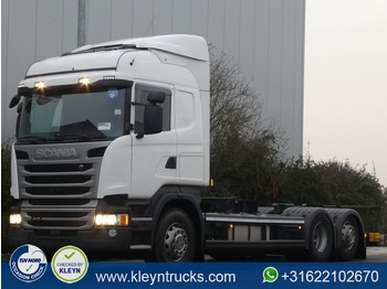 Container transporter/ Swap body truck Scania R410 hl 6x2 mnb: picture 1