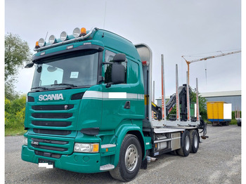 Log truck SCANIA R 450