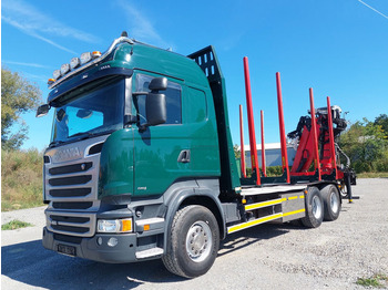 Log truck SCANIA R 490