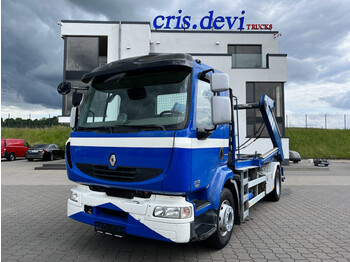 Skip loader truck Renault 280.14 L Nencki 12 teleskopierbar