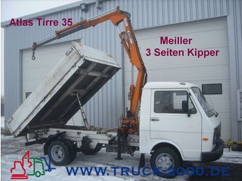 VW LT 55 3 Seiten Kipper+AtlasTirre35 faltbar 2,7t. - Tipper