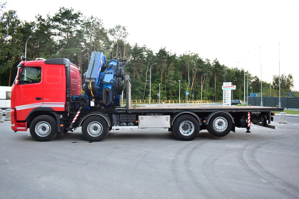 Dropside/ Flatbed truck, Crane truck Volvo FH 400 8x2 PM 85 85027 KRAN cran.: picture 11