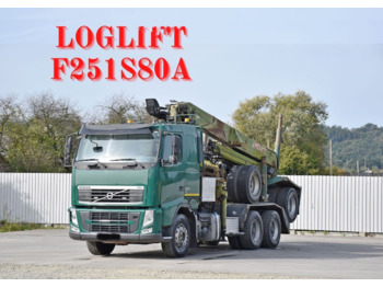 Log truck VOLVO FH 500