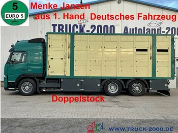Livestock truck Volvo FM 420 Menke-Janzen Doppelstock Viehtransporter: picture 1