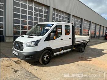 Flatbed van 2017 Ford Transit 350: picture 1