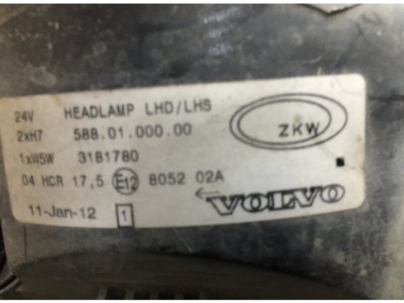 Volvo B12B (01.97-12.11) - Headlight: picture 5