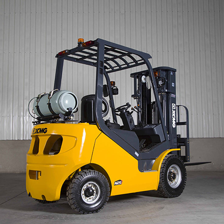  XCMG official 2.5 ton Tier 4 engine 5000 lb LPG gas lift truck propane forklift - LPG forklift: picture 5