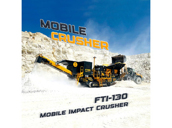 FABO FTI-130 TRACKED IMPACT CRUSHER 400-500 TPH | AVAILABLE IN STOCK - Mobile crusher: picture 1