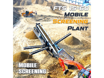 FABO FTS 15-60 Mobile Screening Plant | Tracked Screening Plant | Ready in Stock - Mobile crusher: picture 1