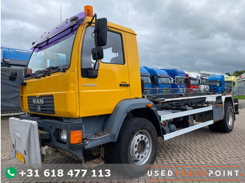 MAN LE 280 B / Full Steel / Big Axle / TUV: 1-2024 - Cable system truck: picture 1