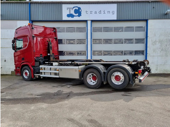 Scania R450 6x2 VDL hooklift, Full air. - Hook lift truck: picture 3
