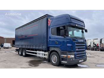 Scania R 420 - Curtainsider truck: picture 1