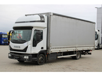 Iveco EUROCARGO 75E 210, HYDRAULIC LIFT  - Curtain side van: picture 1