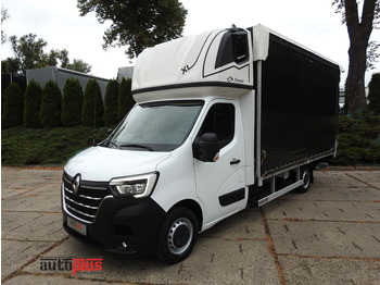 Renault MASTER PRITSCHE PLANE 9 PALETTEN AUFZUG - Curtain side van: picture 1