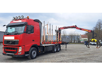 Volvo FH 500 Holz 6x4 Loglift 115Z 80 - Log truck: picture 1