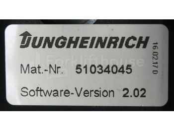 Jungheinrich 50314365 Rij regeling Driving controller AS2412/3 index I Sw. 2,02 51034045 for EKS110  year 2010 - ECU: picture 4