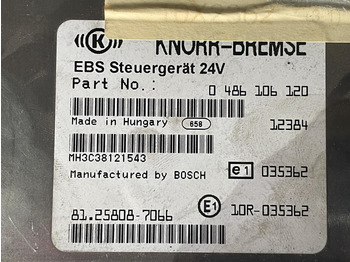 ΕΓΚΕΦΑΛΟΣ - ΠΛΑΚΕΤΑ EBS KNORR-BREMSE MAN 81.25808-7066 - ECU: picture 3