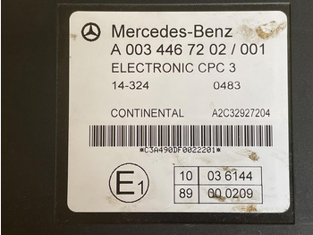 ΕΓΚΕΦΑΛΟΣ - ΠΛΑΚΕΤΑ MERCEDES ACTROS MP4 CPC3 A 003 446 7202 - ECU: picture 3