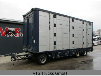 Menke-Janzen 4.Stock Viehanhänger m. Aggregat Hubdach Tränke - Livestock trailer: picture 1